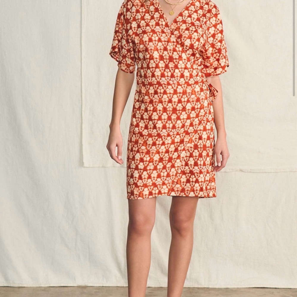 Faherty wrap dress - Picture 9 of 9